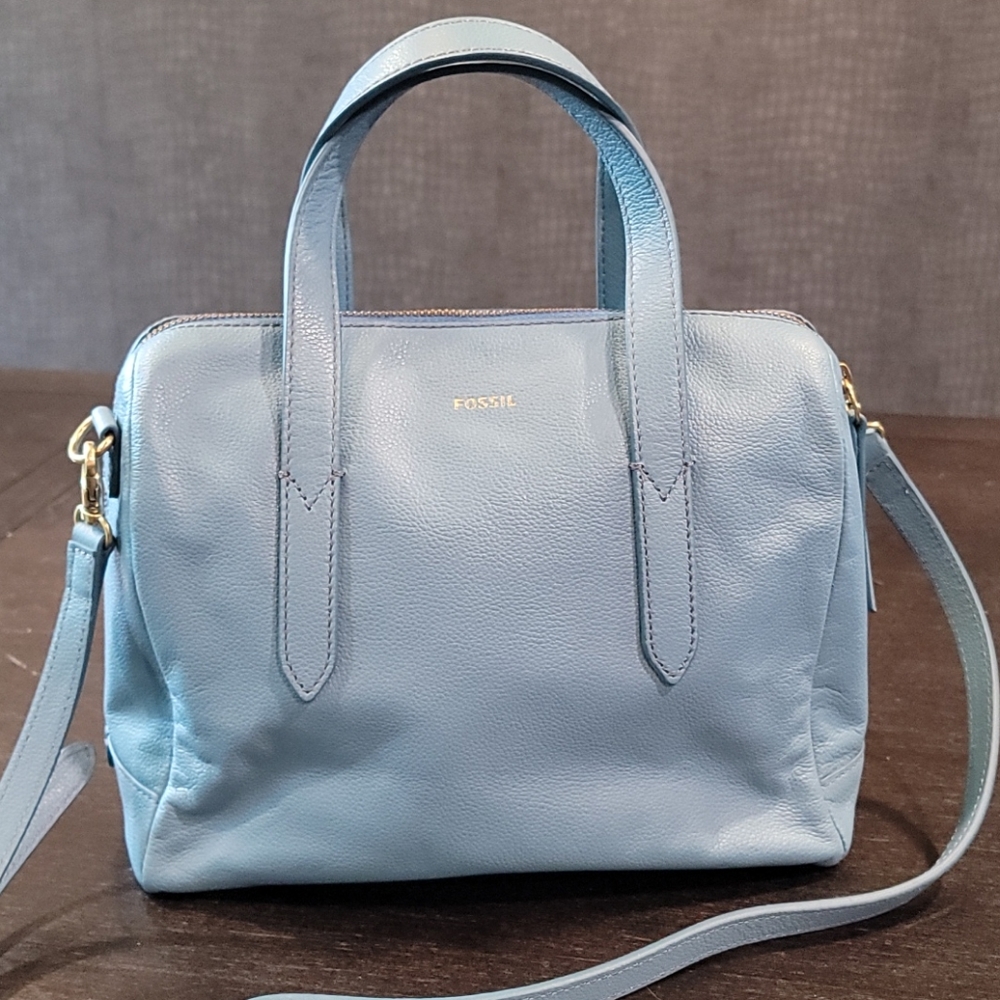 Leather Fossil purse